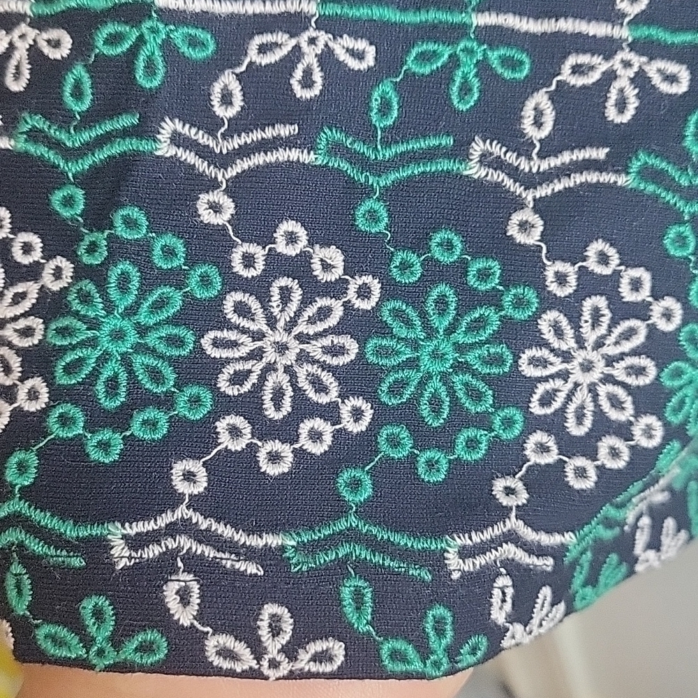 Maeve By Anthropologie-NWT- Cammie Embroidered Peplum Top-Size Small - Picture 11 of 17